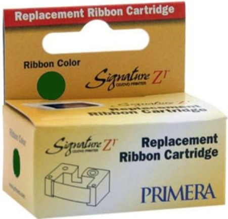 Primera 56133 green ink ribbon (original Primera) 058030 - 1