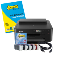 Printer bundle: Canon Pixma TS705a + Canon PGI-580 ink cartridge 5-pack (123ink version) 847330