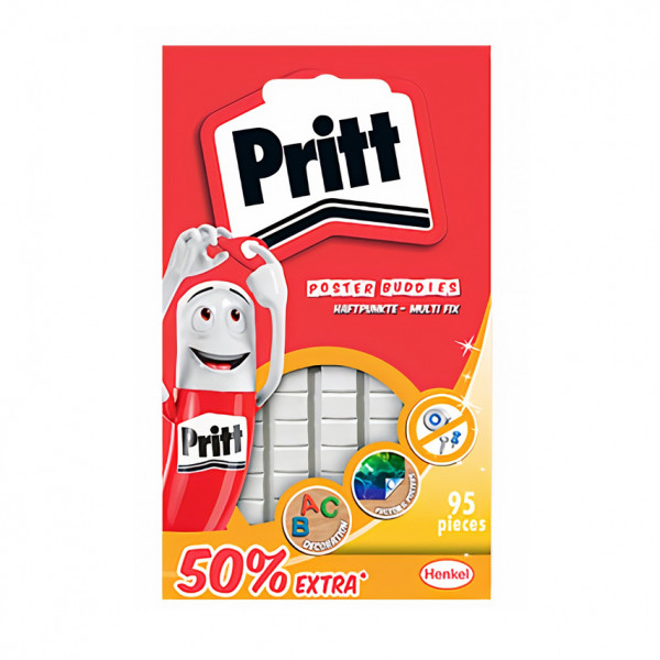 Pritt Poster Buddies adhesive pads (95-pack) 2679464 201819 - 1
