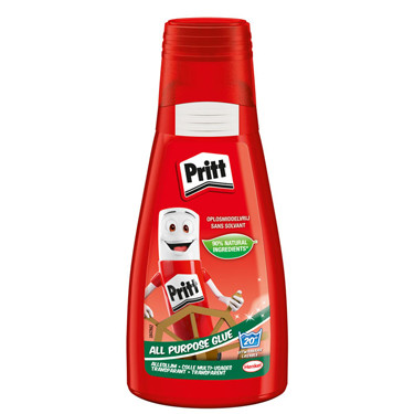 Pritt all purpose glue bottle, 100ml 1848209 201818 - 1