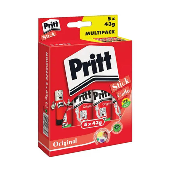 Pritt stick 43g | 5-pack 201822 - 1
