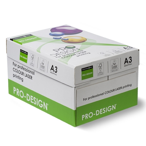 Pro-Design 160g Pro-Design paper, 1 box of A3 paper, 1,250 sheets  069065 - 1
