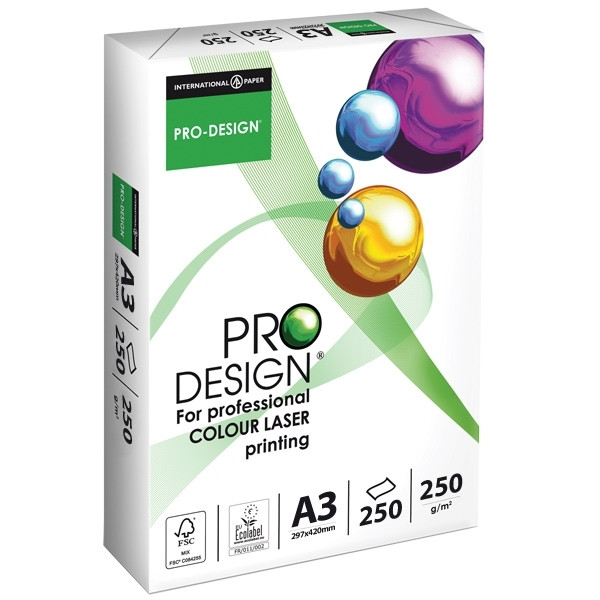 Pro-Design 250g Pro-Design Paper, 1 pack of A3, 125 sheets 88020154 069026 - 1