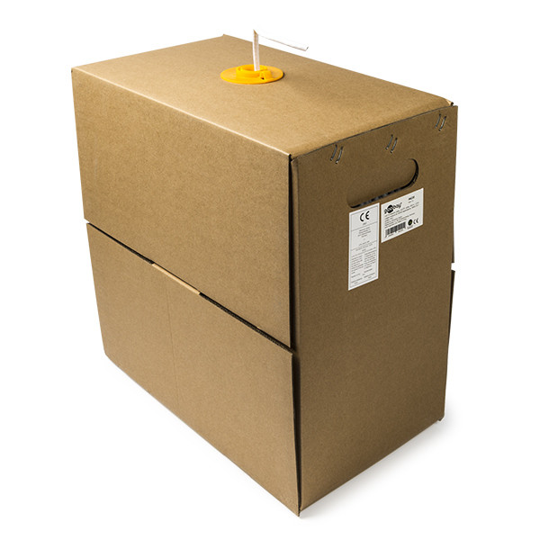 Network cable, UTP Cat6, rigid core, 305m K010606010 - 1