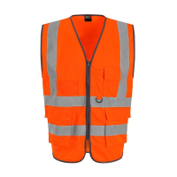 Pro RTX Executive fluorescent orange hi-vis waistcoat L IE000353