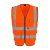 Pro RTX Executive fluorescent orange hi-vis waistcoat S IE000351 - 1