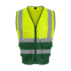 Pro RTX Executive fluorescent yellow/paramedic green hi-vis waistcoat XL IE000359 - 1