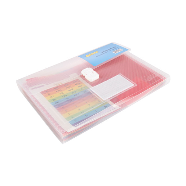 Project folder (13 compartments) | 123ink transparent 301305 - 2