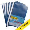 Project folder A4 | blue | 123ink | 100-pack 302853 - 1