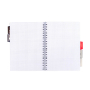Notepad checkered spiral A4 (with dividers) | green | Pukka Pads Jotta Metallic | 100 sheets 200447 - 2