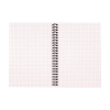 Notepad checkered spiral A5 | green | Pukka Pads Jotta Metallic | 100 sheets 200445 - 2