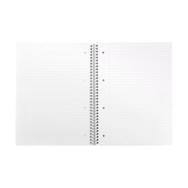Notepad spiral A4+ | Metallic silver | Pukka Pad Editor | 50 sheets 200448 - 2