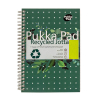 Notepad spiral A5 | green | Pukka Pads Recycled Jotta | 55 sheets