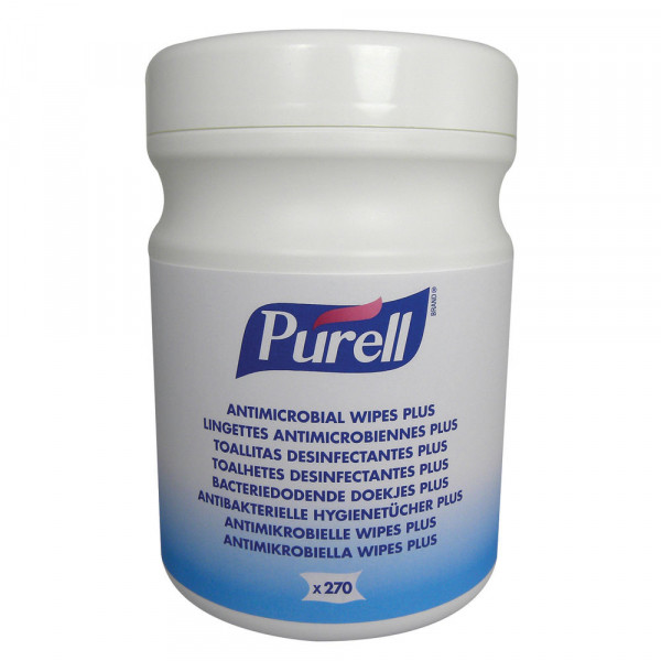 Purell antimicrobial sanitising hand wipes (270-pack)  299165 - 1