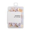 Push pins | 123ink | white | 100-pack