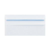 >Envelope 110 x 220mm (DL) | PEEL & SEAL | Q-Connect KF02951 | 500-pack IE000710
