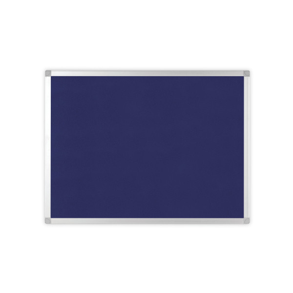 | Felt notice board | Q-Connect KF01077 | blue aluminum | 120 x 90cm IE000835 - 2