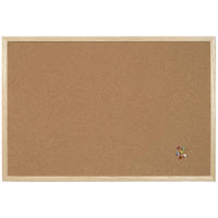 | Notice board with wooden fram | Q-Connect KF03528 | 90cm x 120cm IE000861