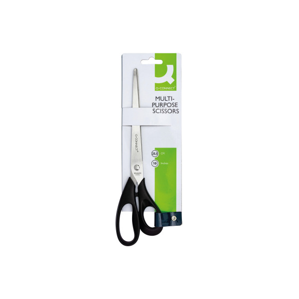 | Scissors (255mm) | Q-Connect Ergonomic All-Purpose stainless steel IE000548 - 1