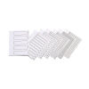 Q-Connect 20-Part A-Z Index Multi-punched Polypropylene White A4 KF01351
