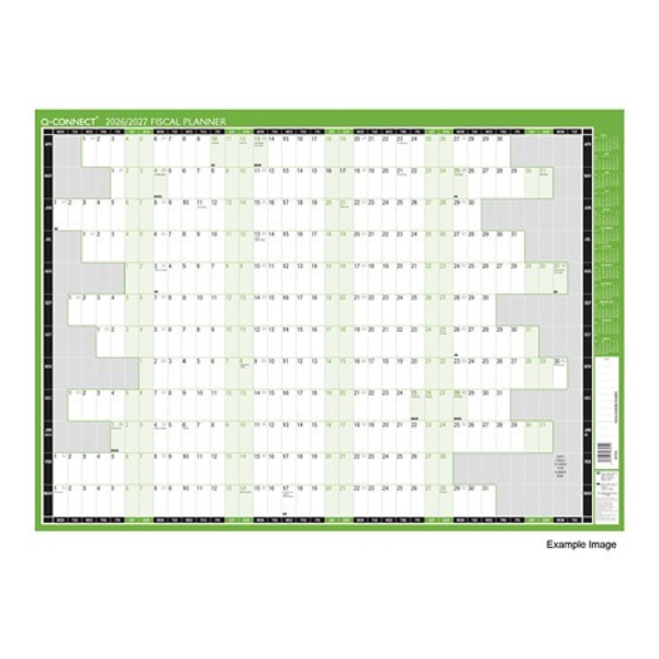 Q-Connect 2026 compact year planner 520044 - 1