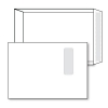 250 Envelopes, C4 size, window, self seal white, 100g (13892/1D71)