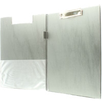 A4 clipboard with cover (black PVC) | Q-Connect KF01300 235023