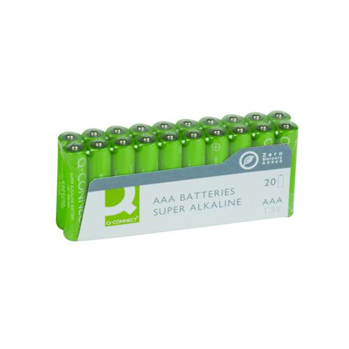 Q-Connect AAA LR03 batteries (20-pack)  500085 - 1