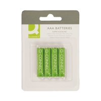Q-Connect AAA LR03 batteries (4-pack)  500080
