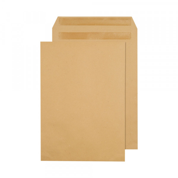 C4 envelope 229 x 324mm | manilla self-adhesive | Q-Connect KF3419 | 250-pack 500440 - 1