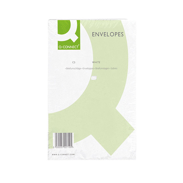 C5 envelope 162 x 229mm | white peel and seal | Q-Connect KF03289 | 500-pack 500672 - 1