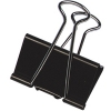 Foldback clip 52mm | black | Q-Connect | 10-pack