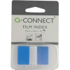 Index tab 25 x 43mm | Q-Connect KF01226 | blue | 50 tabs