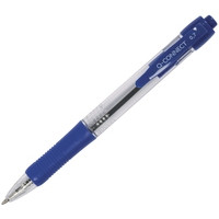 Q-Connect KF00268 retractable blue ballpoint pen (10-pack) KF00268 235031 - 1