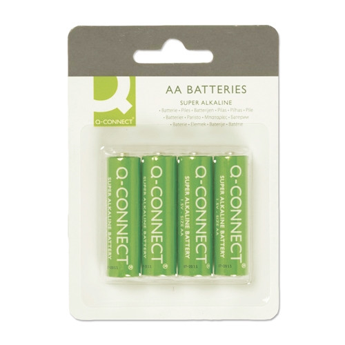Q-Connect KF00489 AA LR6 batteries (4-pack)  500065 - 1