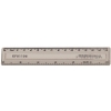 Q-Connect KF01106 15cm transparent ruler