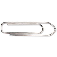 Q-Connect KF01307Q paperclips, 26mm (100-pack) KF01307Q 235057