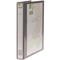 Q-Connect KF01328 black A4 presentation binder with 4 D-ring (1-pack) KF01328 235118