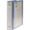 Q-Connect KF01331 blue A4 Presentation ring binder with 4D rings