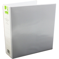 Q-Connect KF01334 white A4 presentation binder with 4 D-ring KF01334 246143