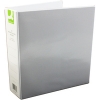 Q-Connect KF01334 white A4 presentation binder with 4 D-ring