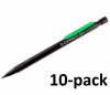 Q-Connect KF01345 black mechanical pencil (10-pack)  500504