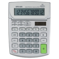 Q-Connect KF01605 Semi-Desktop Calculator 12 Digit KF01605 246153