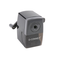 Q-Connect KF02291 Black Desktop Pencil Sharpener KF02291 500587