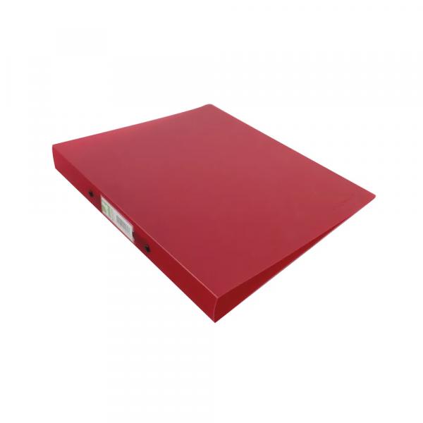 Q-Connect KF02482 frosted red A4 2-ring binder (1-pack) KF02482 235146 - 1