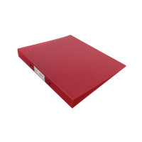 Q-Connect KF02482 frosted red A4 2-ring binder (1-pack) KF02482 235146
