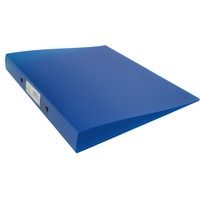 Q-Connect KF02483 frosted blue A4 2-ring binder (1-pack) KF02483 235147 - 1