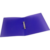 Q-Connect KF02486 frosted purple A4 2-ring binder (1-pack) KF02486 235150 - 1