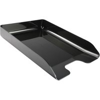Q-Connect KF05555 executive black letter tray KF05555 235040