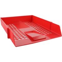 Q-Connect KF10055 red letter tray KF10055 235039